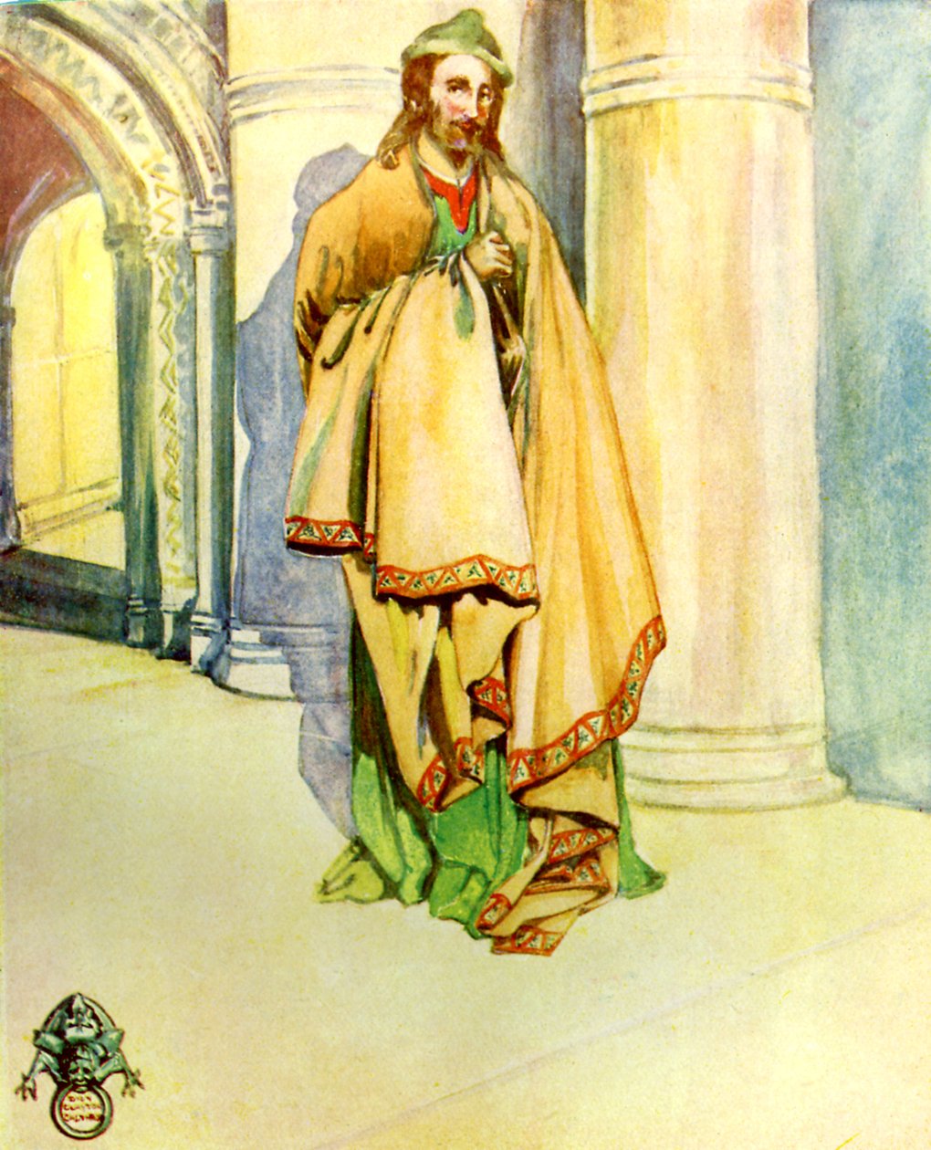 Mannens kostyme under Henry I (1100 - 1135) av Dion Clayton Calthrop