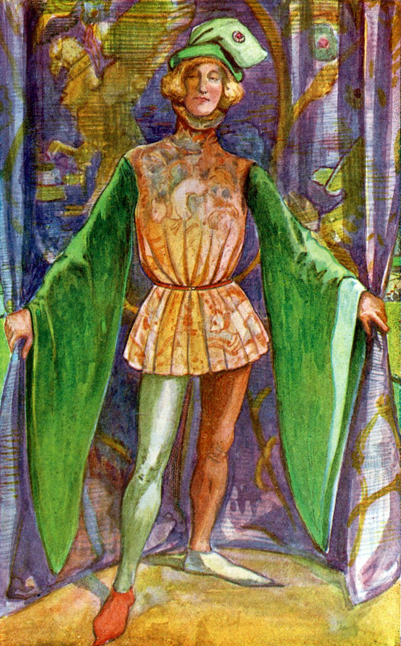 Mannens kostyme under Henry Vs regjeringstid (1413 -1422) av Dion Clayton Calthrop