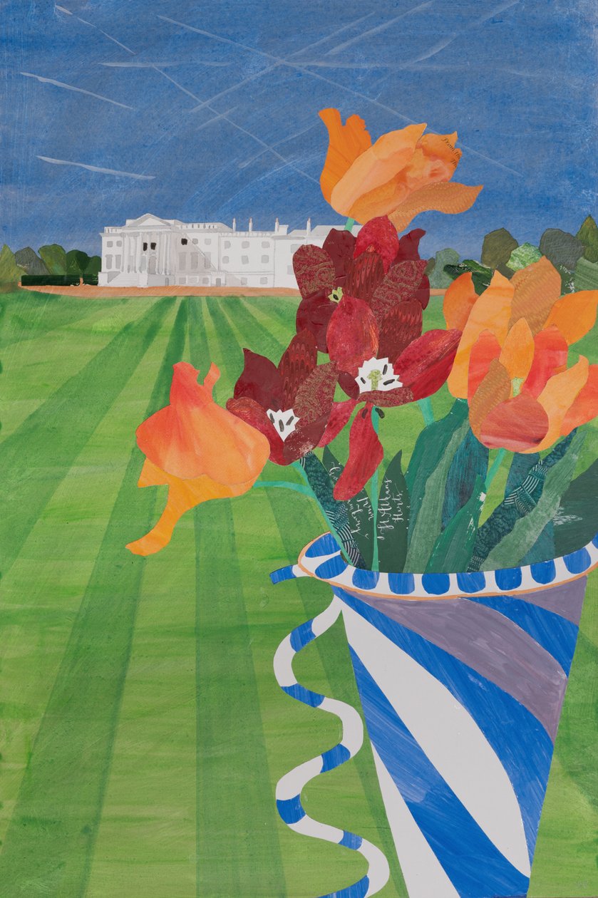 Hjem, Gorhambury (kollasj) av Dione Verulam