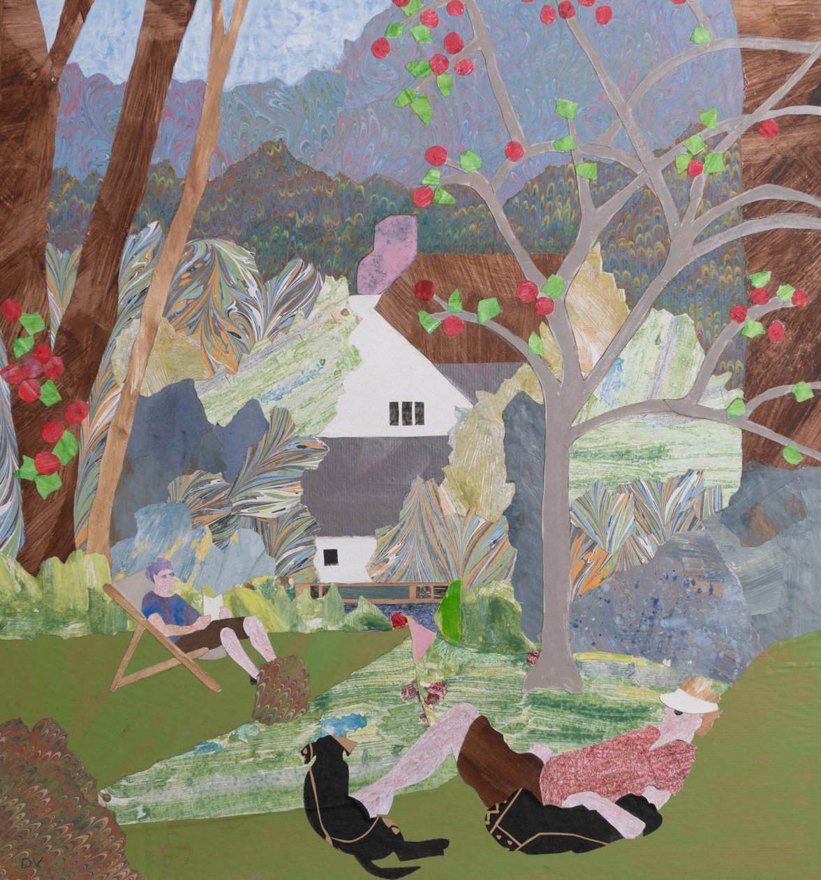 September-staycation (kollasj) av Dione Verulam