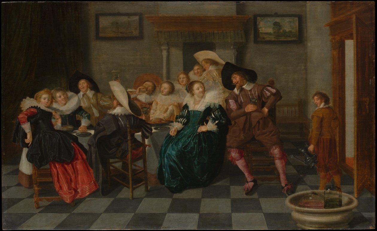  av Dirck Hals
