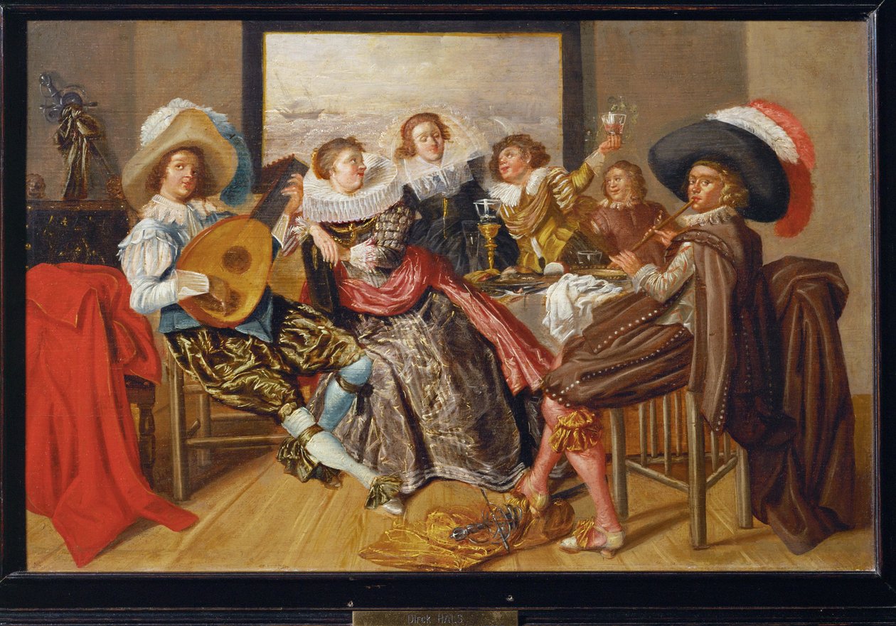  av Dirck Hals