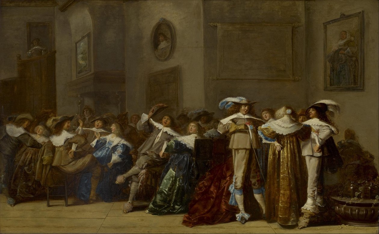 av Dirck Hals