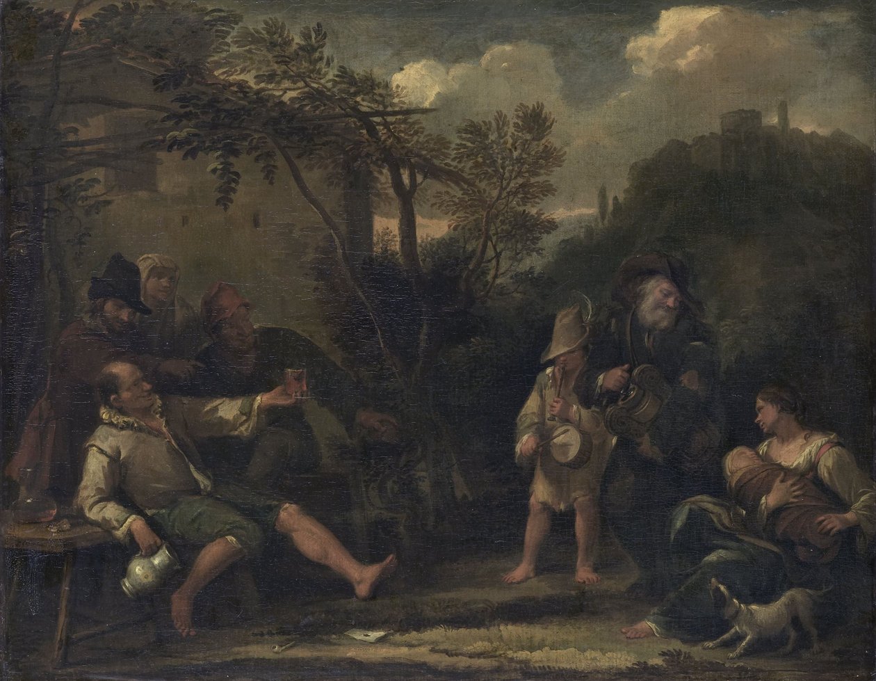 Merry Company av Dirck Helmbreeker