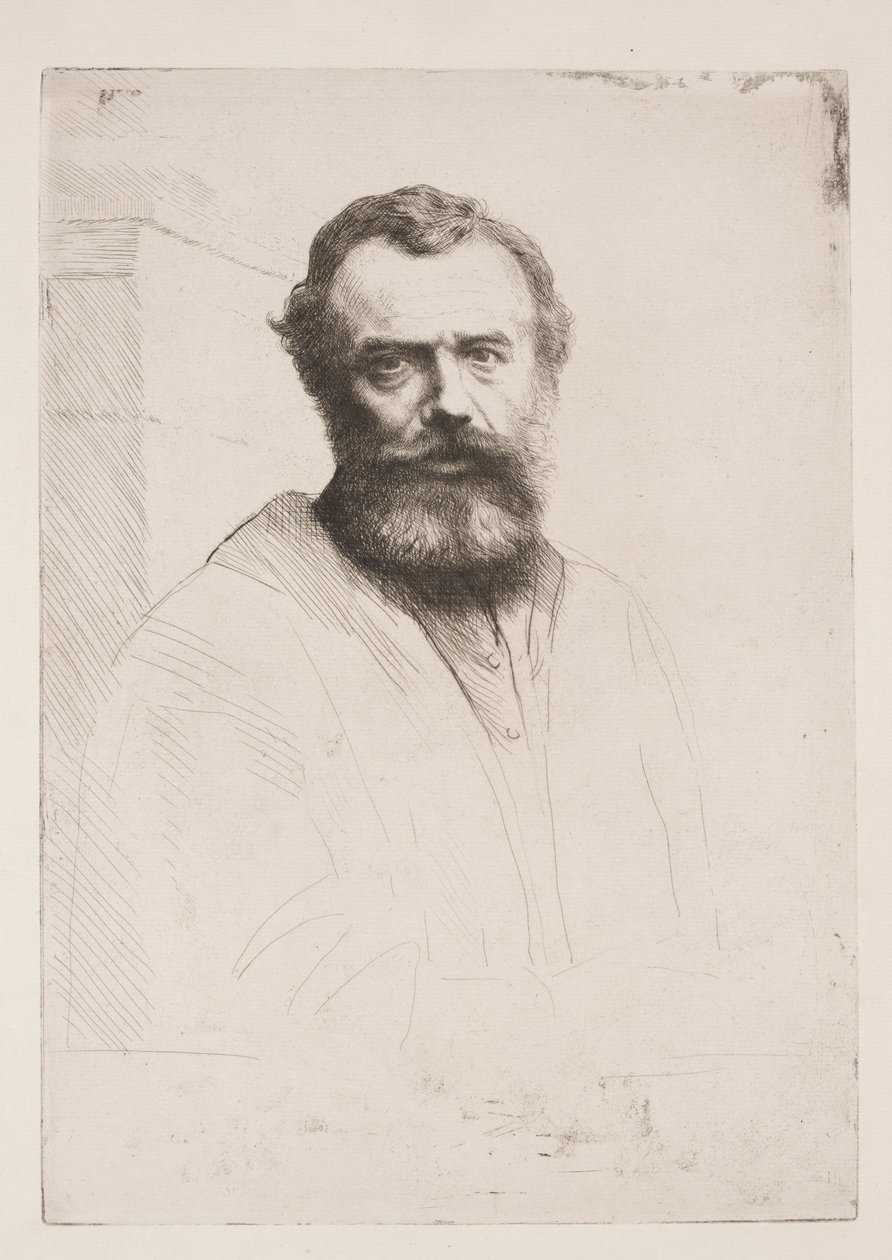 Selvportrett (tredje plate) av Dirck Stoop