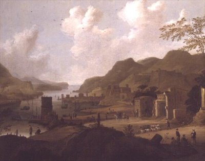 En italiensk elvemunning av Dirck Verhaert