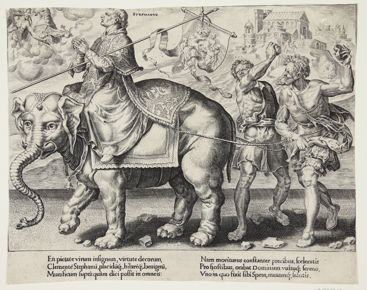 Stephens triumf av Dirck Volckertsz. Coornhert