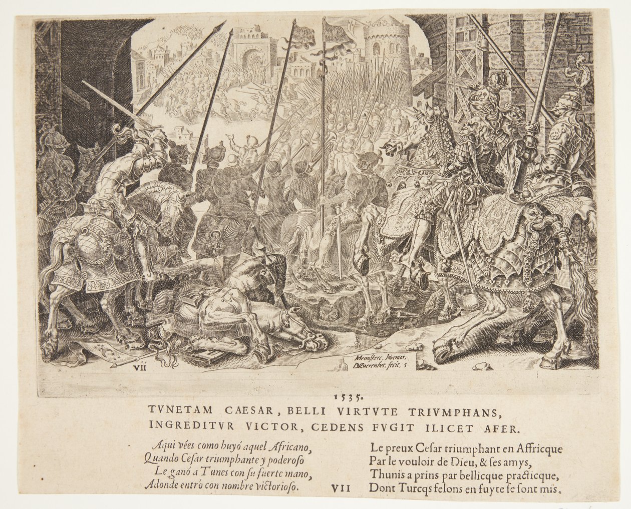 Seirene til keiser Charles V av Dirck Volckertsz. Coornhert