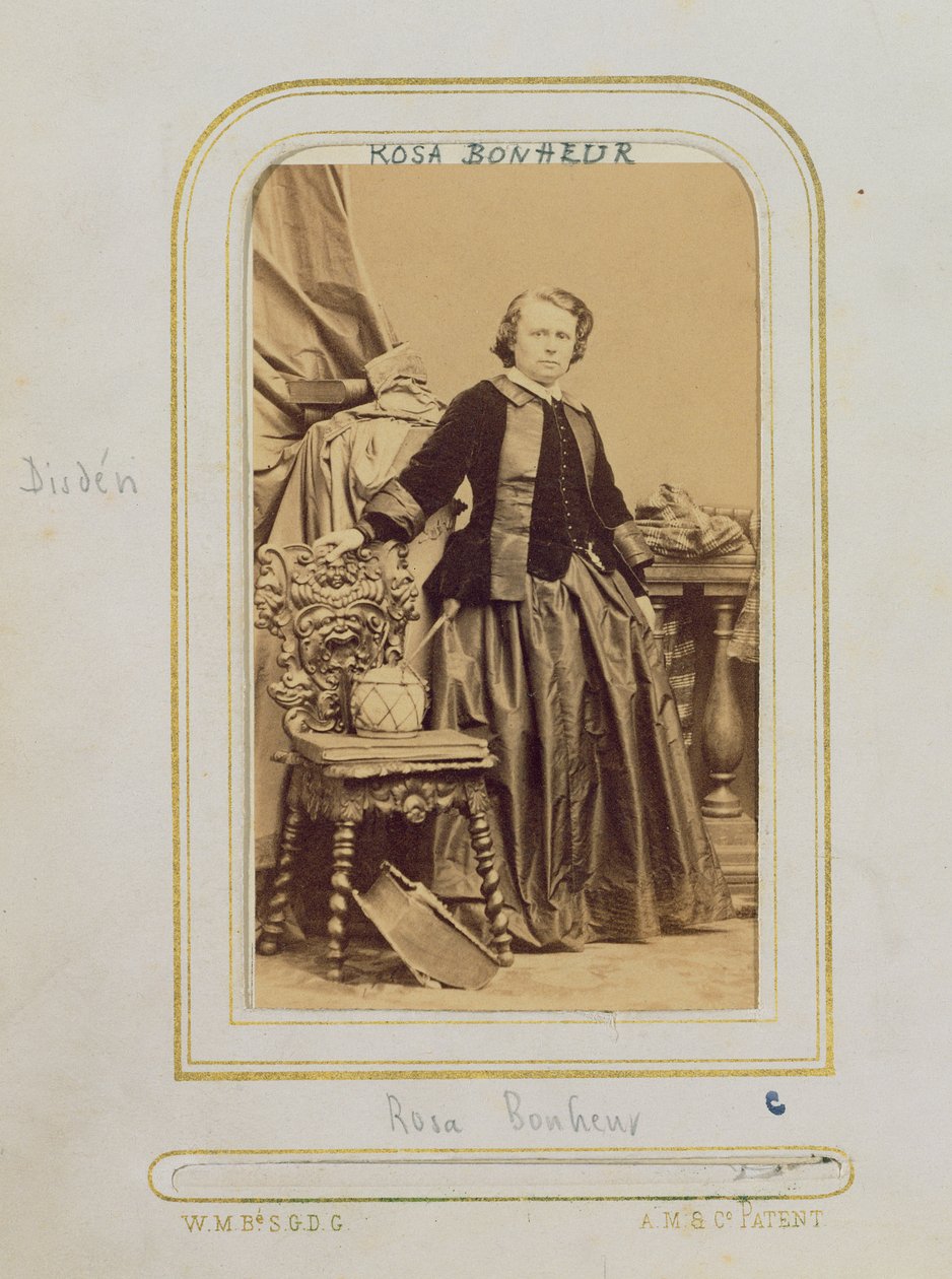 Portrett av Rosa Bonheur (1822-99) av Disden
