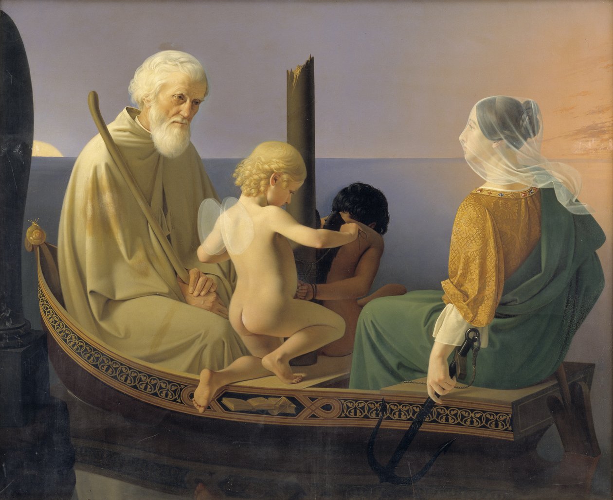 Høy alder. Fra serien: The Four Ages of Man av Ditlev Blunck