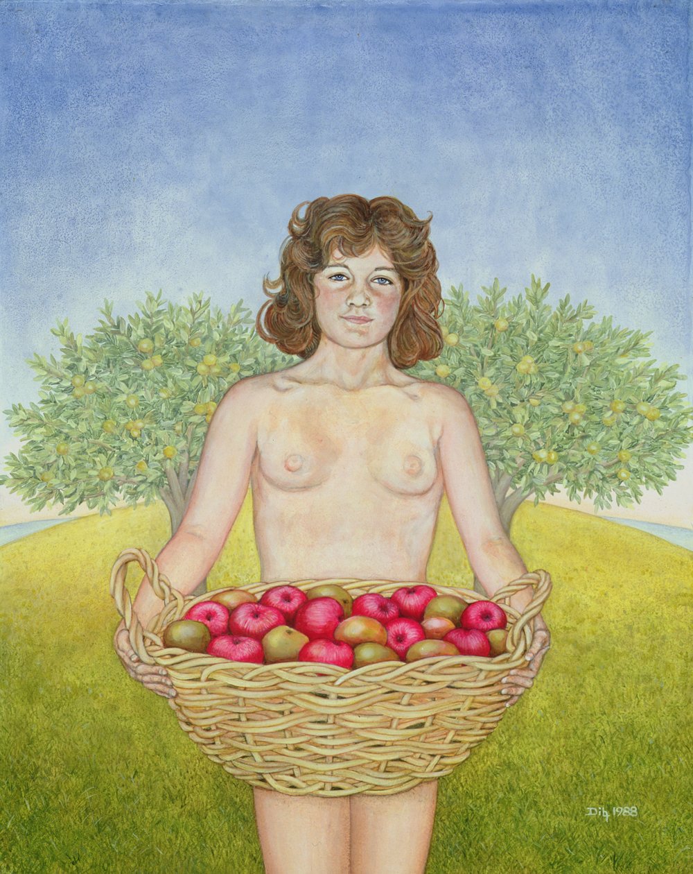 Et eple om dagen, Triptych del to av Ditz