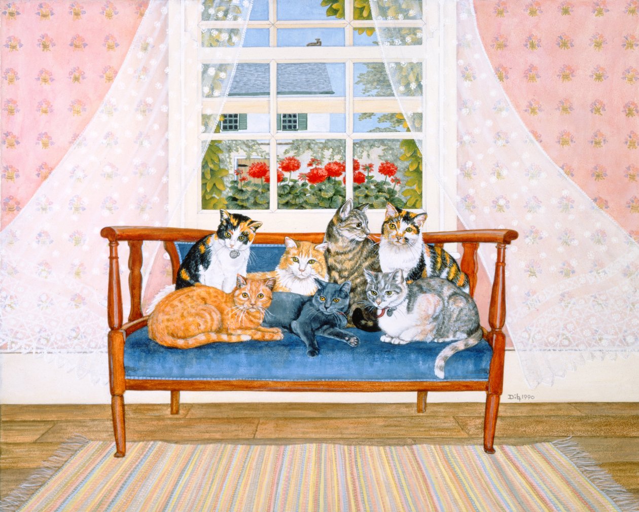 Biedermeier-katter av Ditz