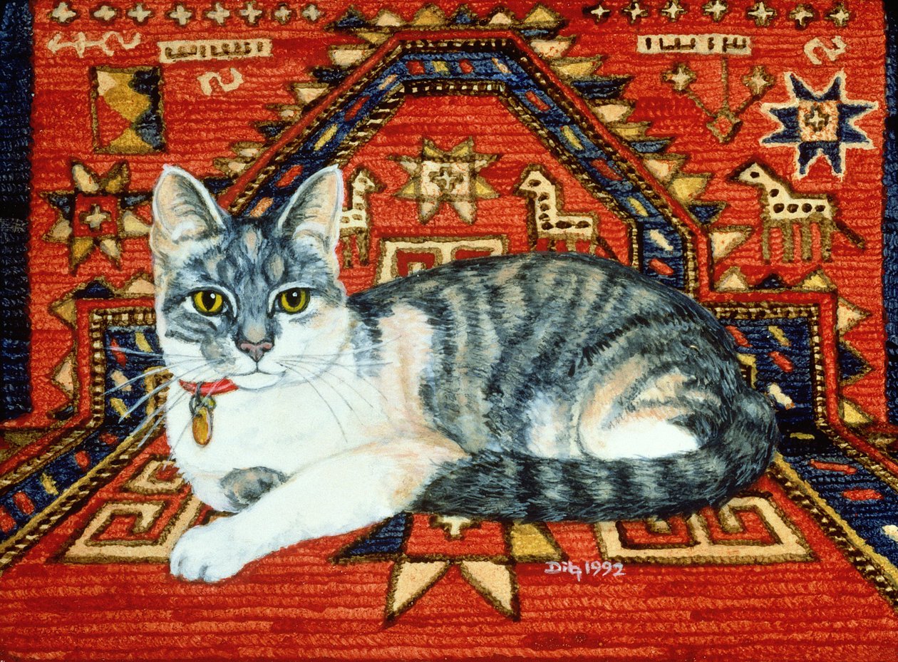 First Carpet-Cat-Patch, 1992 av Ditz