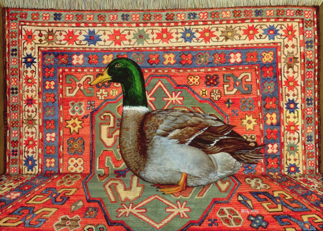 Rouen Carpet-Drake av Ditz