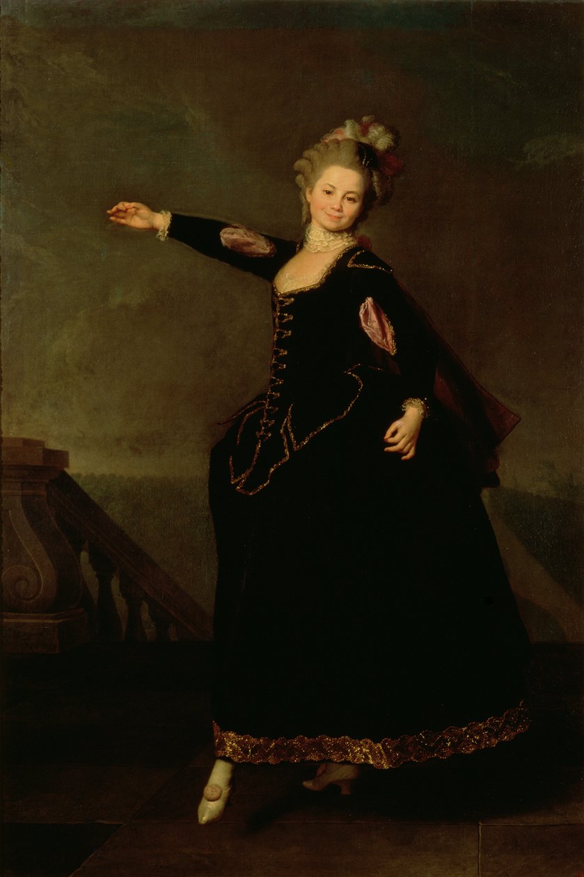 Portrett av Natalia Semyonovna Borshova (1758-1843) 1776 av Dmitri Grigorievich Levitsky
