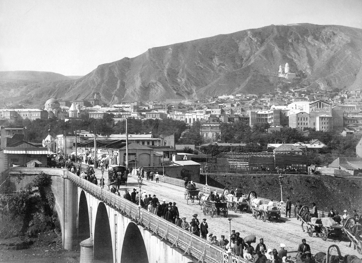 Tbilisi i XIX århundre, Mikhail Vorontsov bro av Dmitri Ivanovich Yermakov