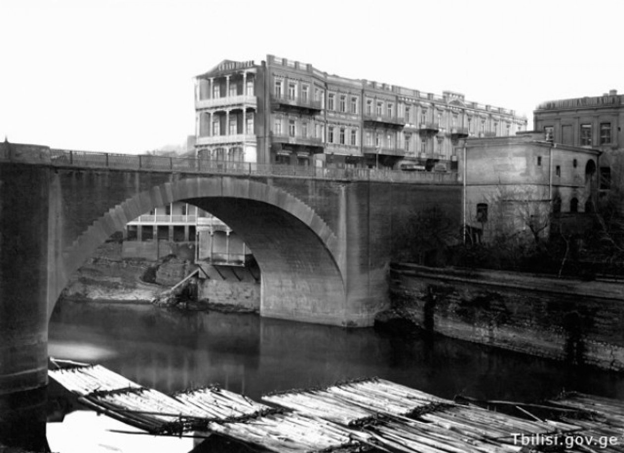 Tbilisi på 1800 -tallet av Dmitri Ivanovich Yermakov