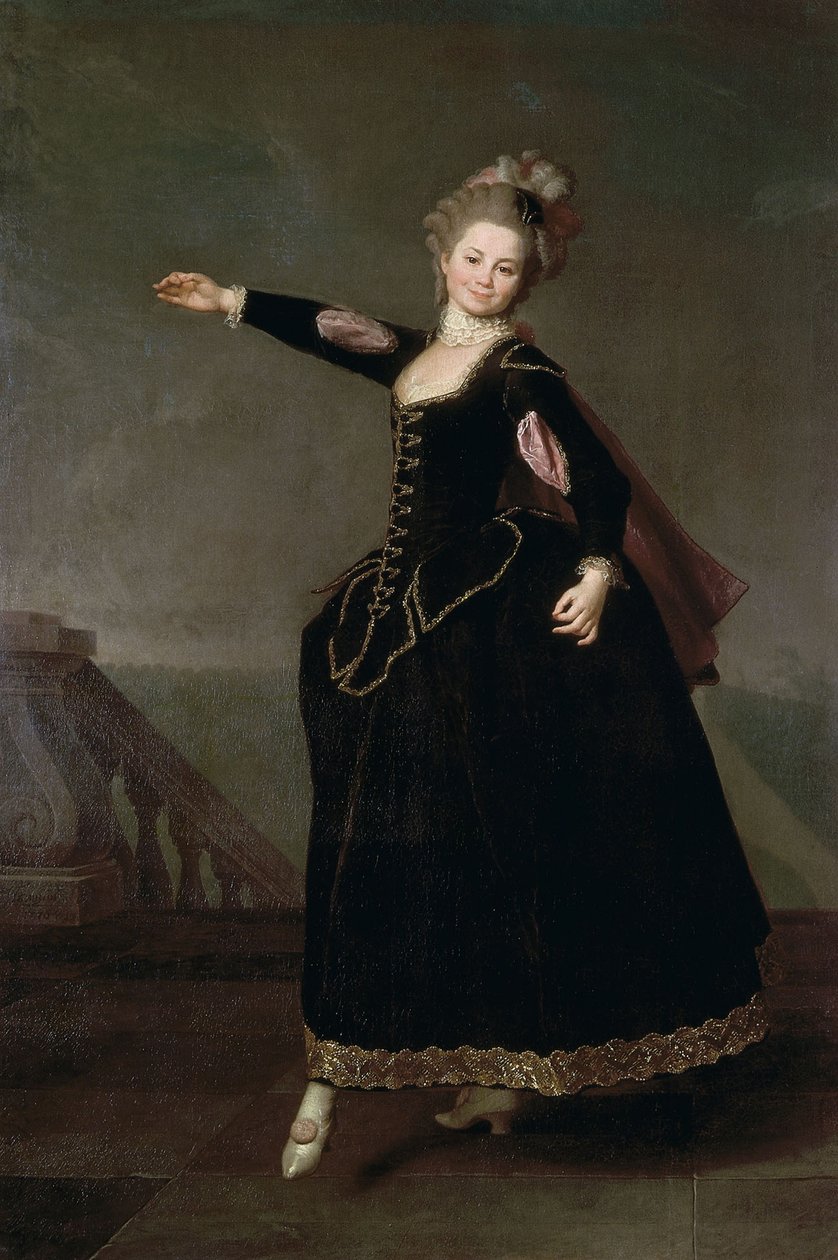 Portrett av Natalia Semyonovna Borshcheva 1758-1843, 1776 av Dmitri Grigorievich Levitsky