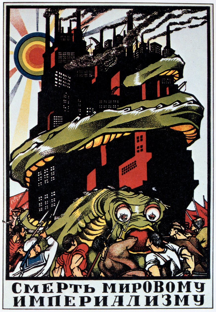 For verdensimperialismens død, 1920 av Dmitriy Stakhievich Moor