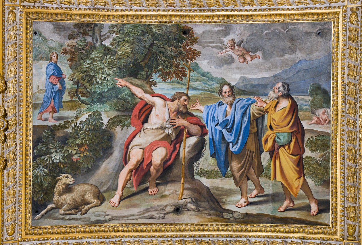 Apostelen Andreas første kall av Domenichino