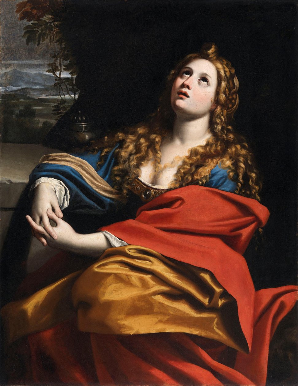 Den hellige Maria Magdalena av Domenichino