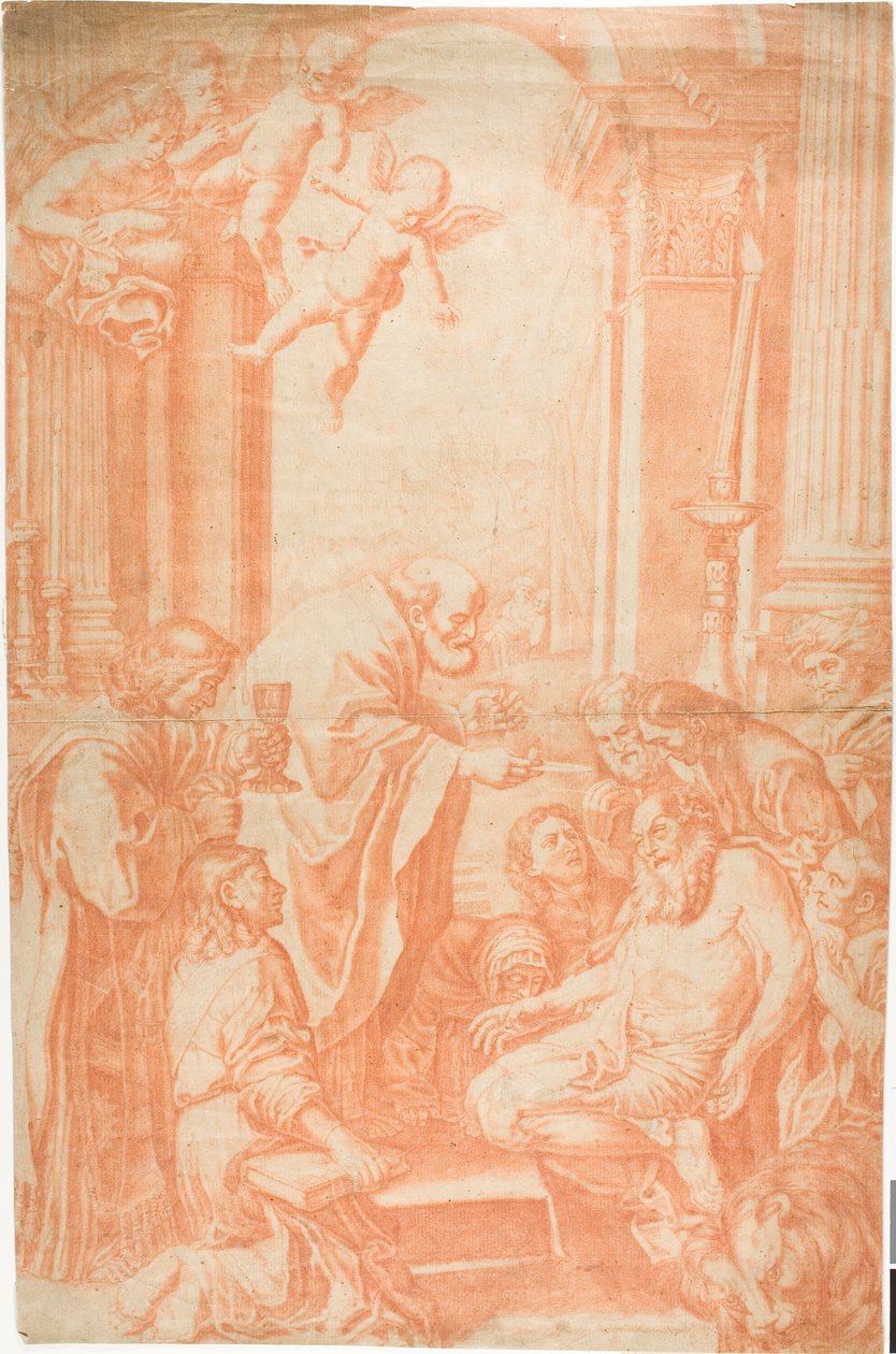 Den siste nattverden til Saint Hieronymus av Domenichino