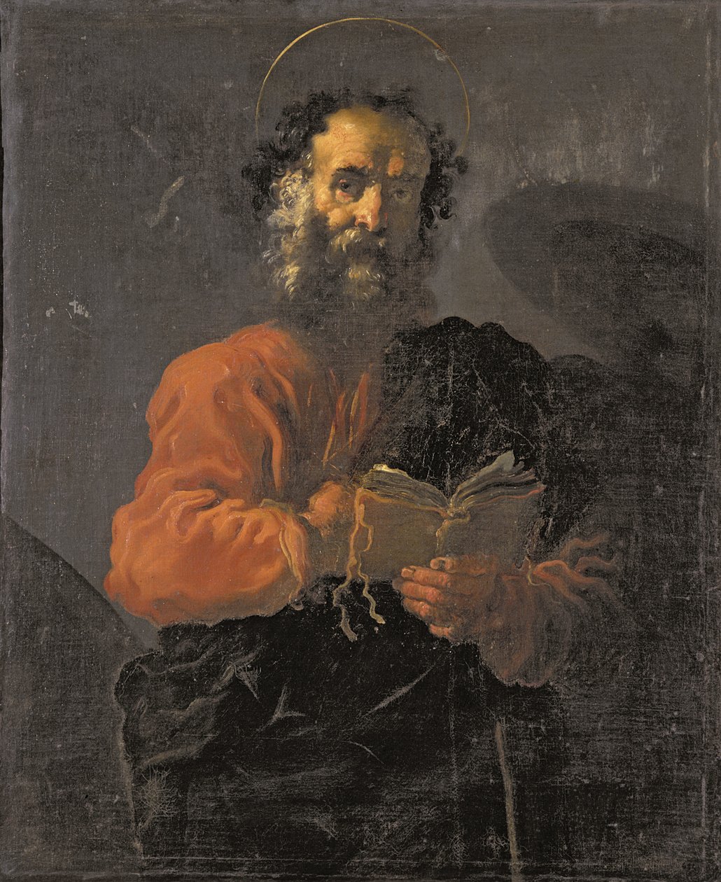 St. Jude (Thaddeus) av Domenico Fetti or Feti