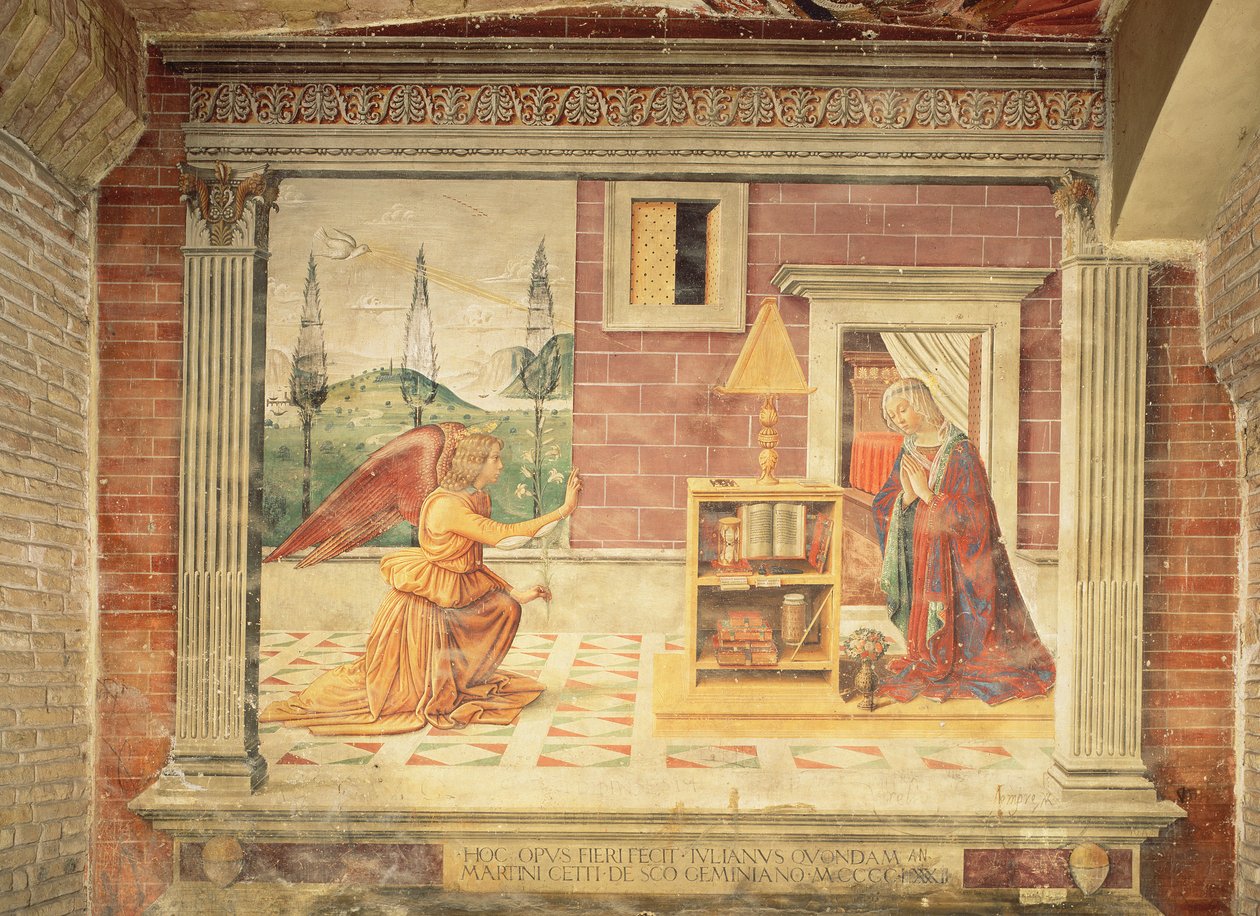Kunngjøringen av Domenico Ghirlandaio