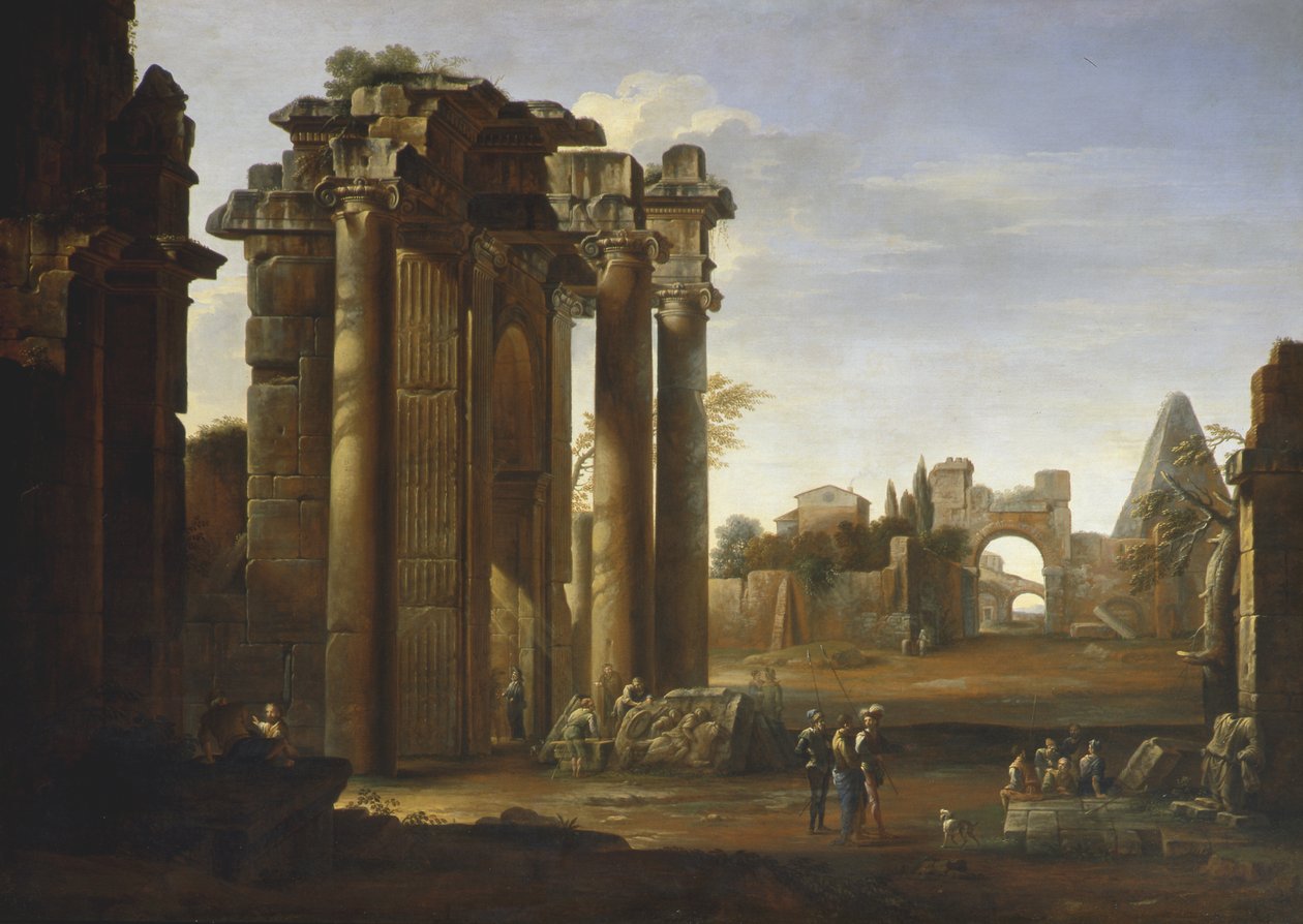romerske ruiner av Domenico Roberti