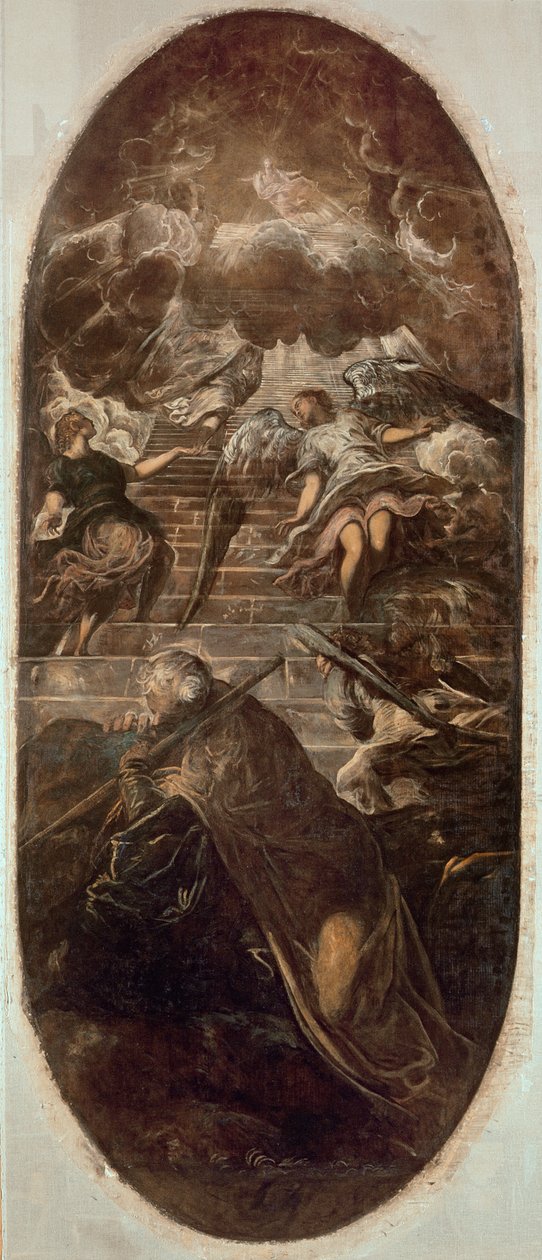 Jakobs stige av Domenico Robusti Tintoretto