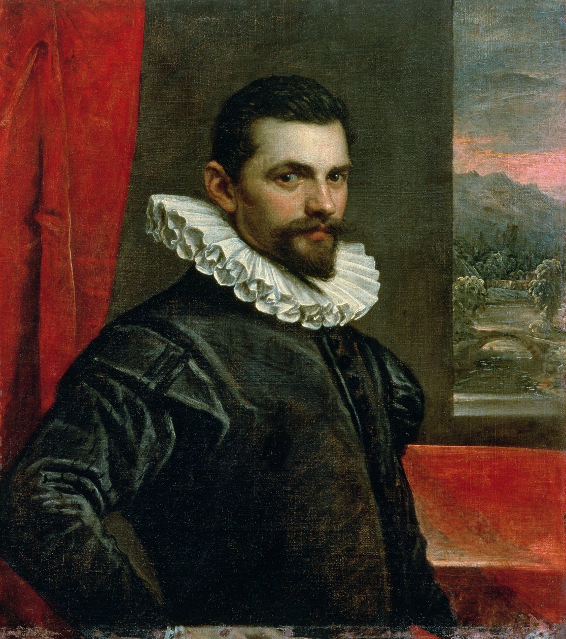 Portrett av Francesco Bassano (1549-92) av Domenico Robusti Tintoretto