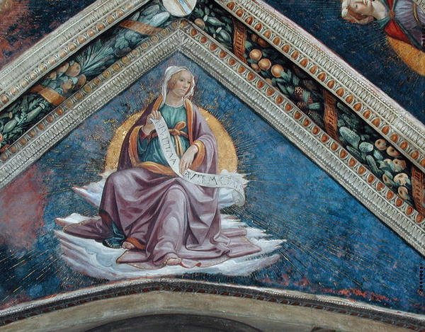 A Sibyl, 1483-86 av Domenico Ghirlandaio