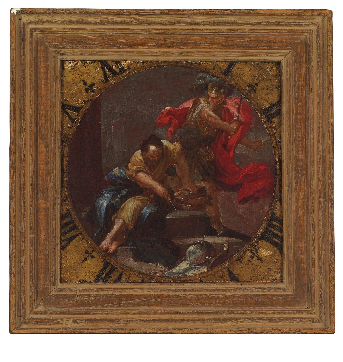 Arkimedes død av Domenico Antonio Vaccaro
