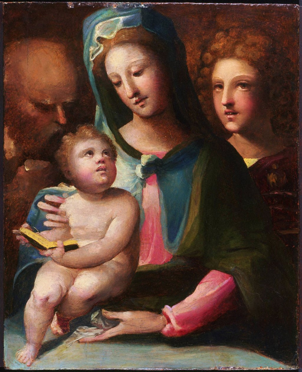Den hellige familie av Domenico Beccafumi