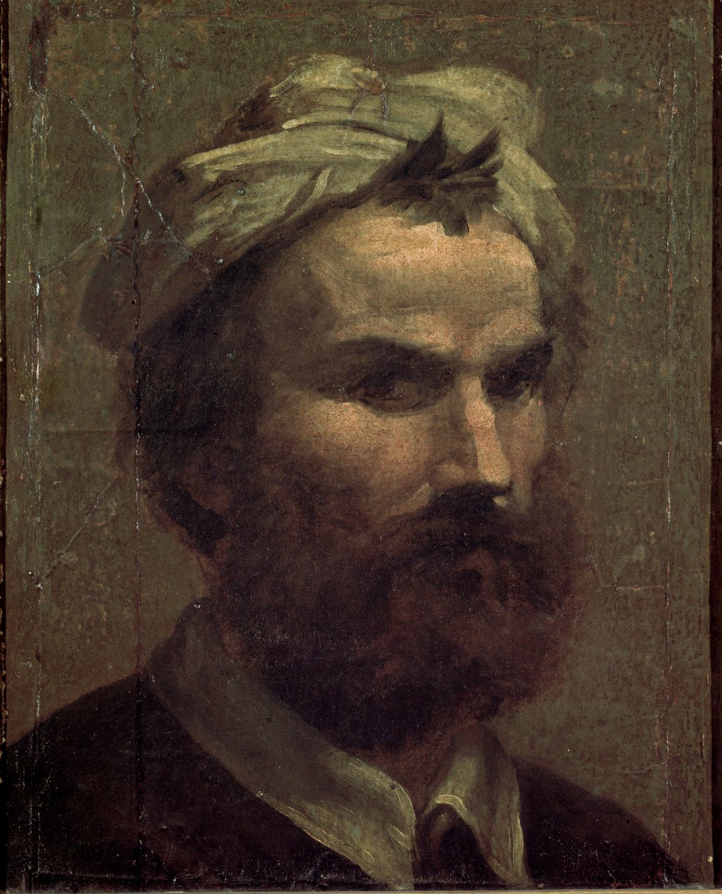 Selvportrett. Maleri av Domenico Beccafumi (1486-1551) av Domenico Beccafumi