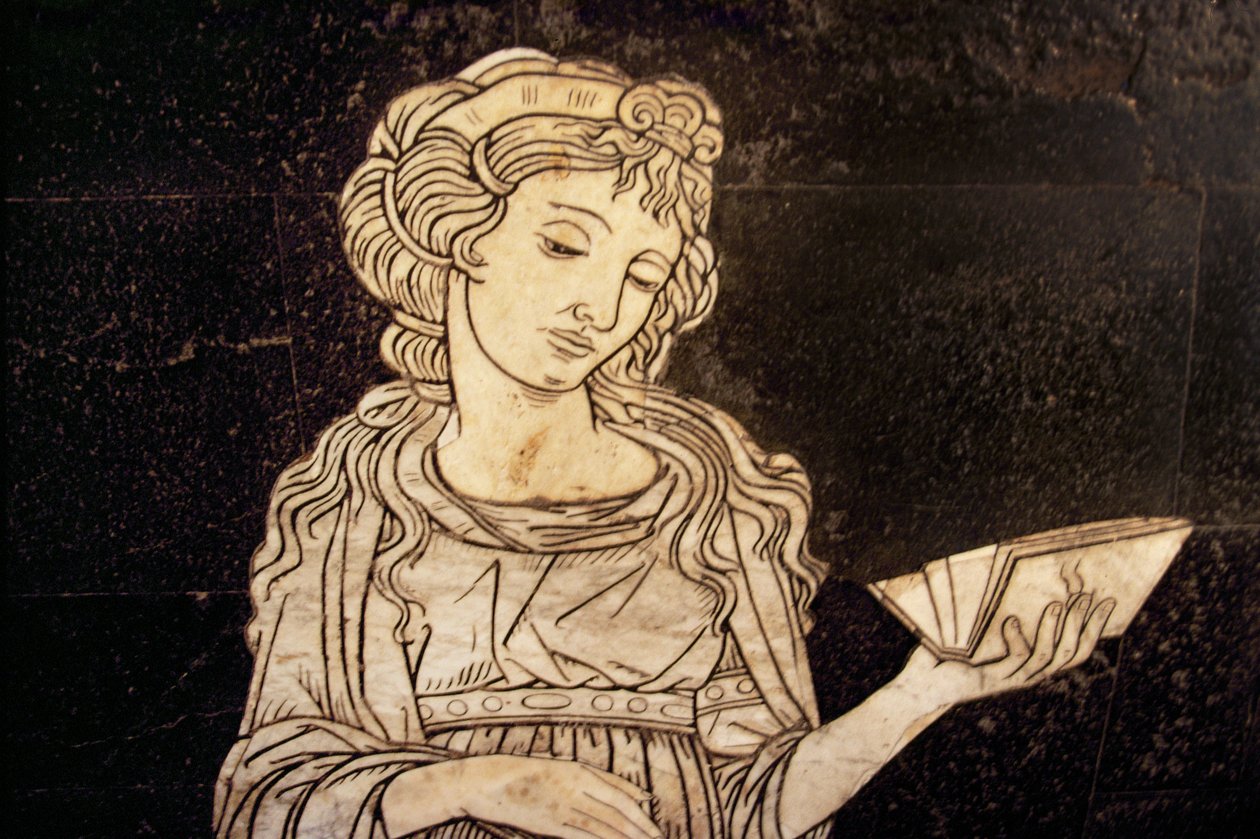 Sibyl (marmor) av Domenico Beccafumi