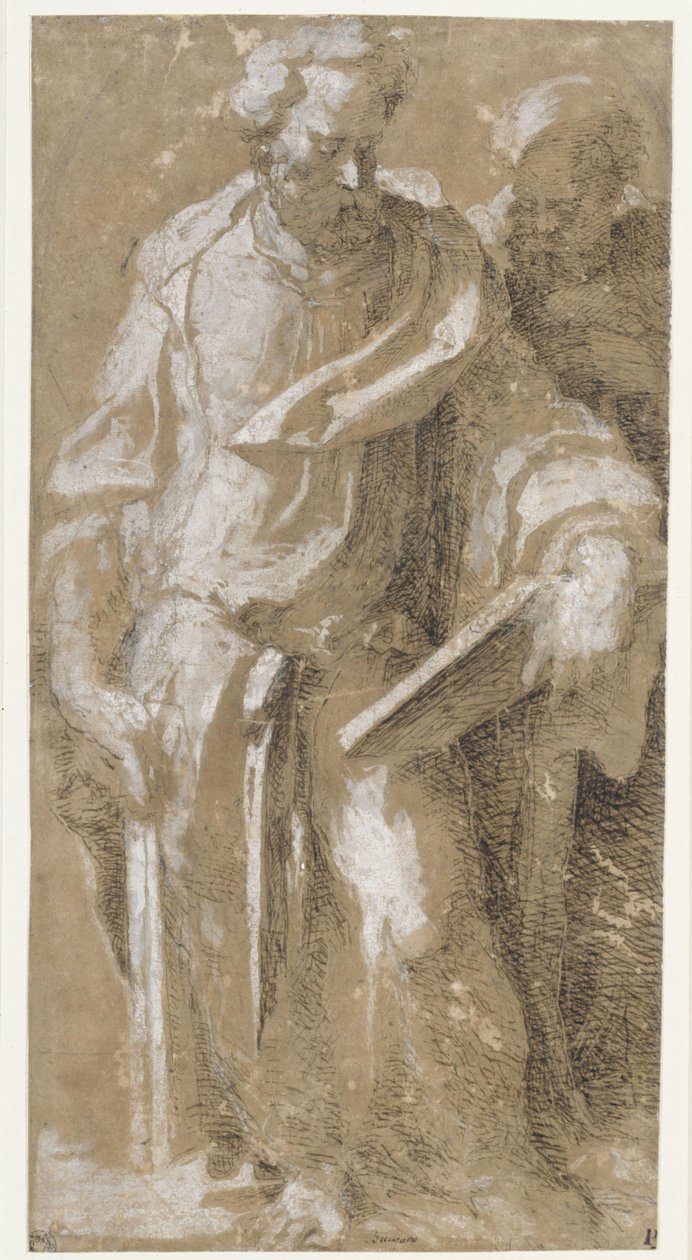 To apostler av Domenico Beccafumi
