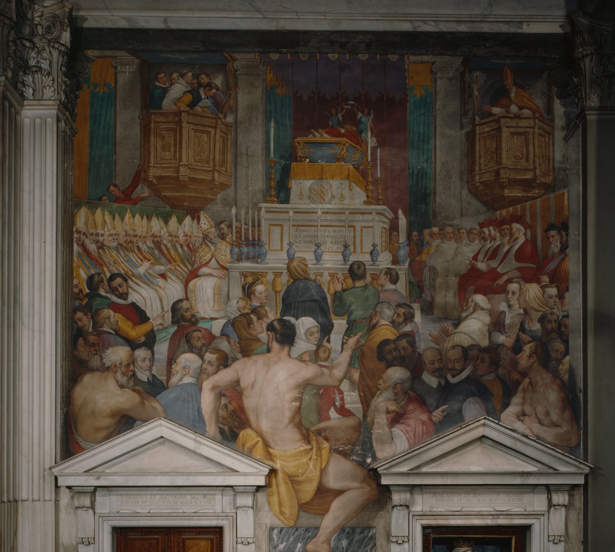 Begravelsen til St Antoninus, 1589 av Domenico Cresti