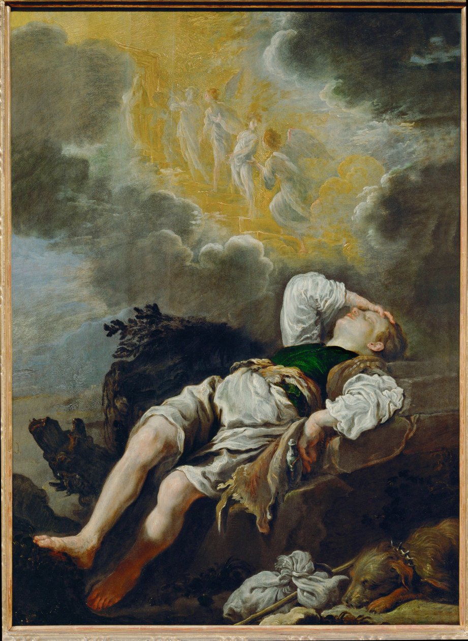 Jakobs drøm (poppelved) av Domenico Fetti