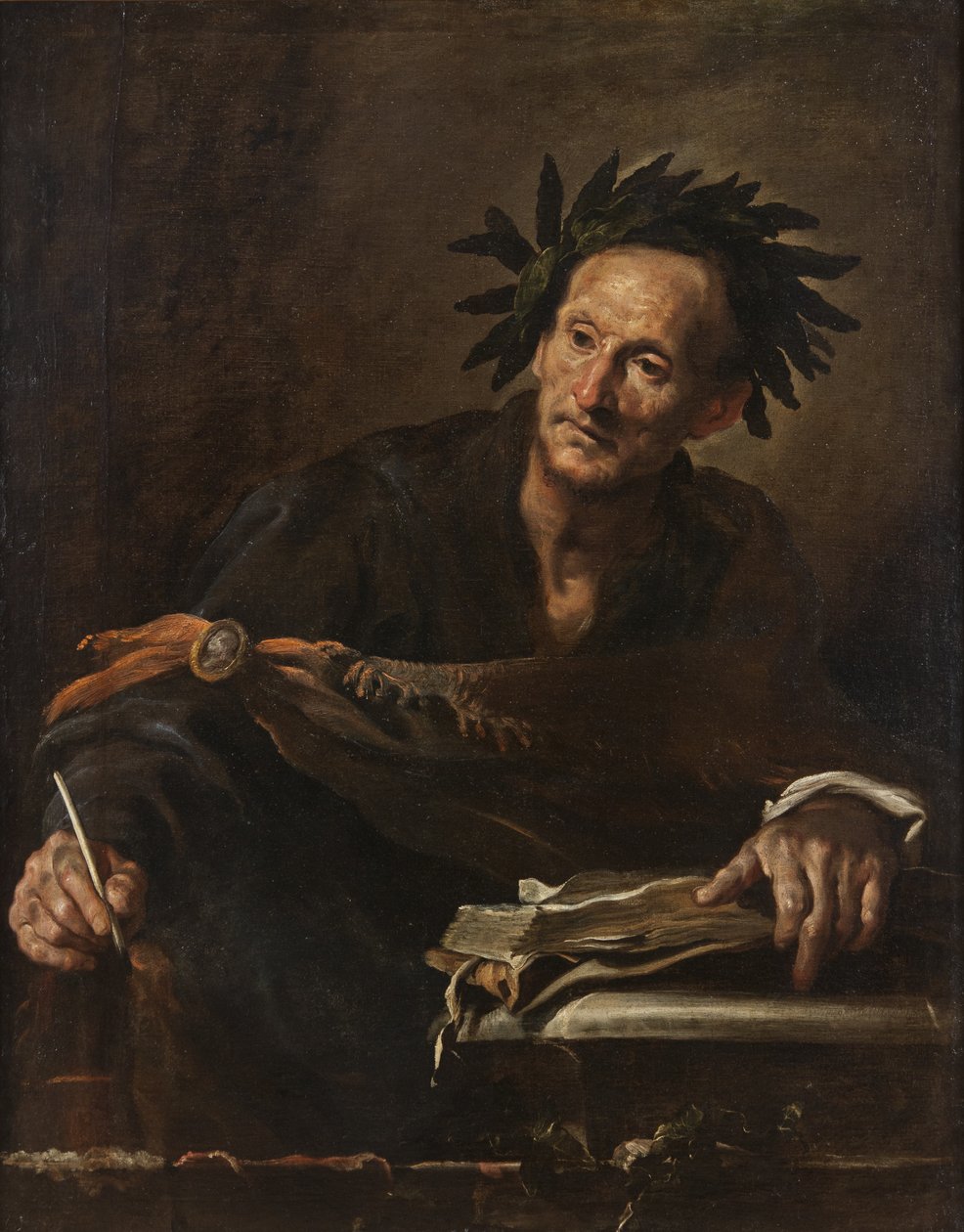 En dikter fra antikken, ca. 1620-1 av Domenico Fetti or Feti