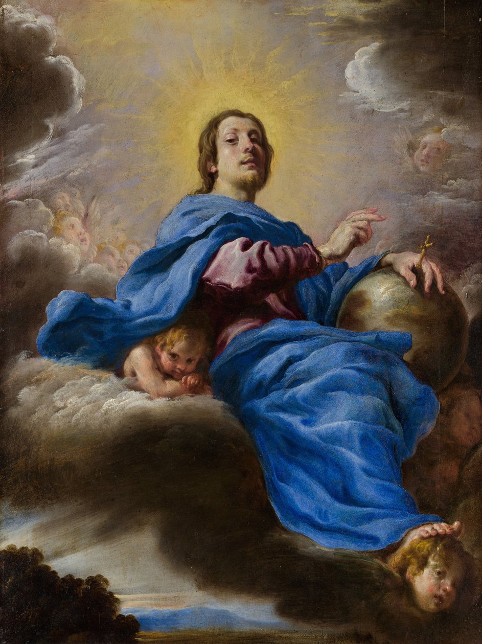 Salvator Mundi, ca. 1622-23 av Domenico Fetti or Feti