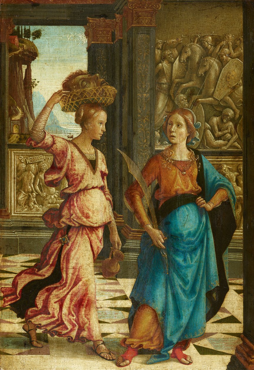 Judith med sin tjenestekvinne av Domenico Ghirlandaio