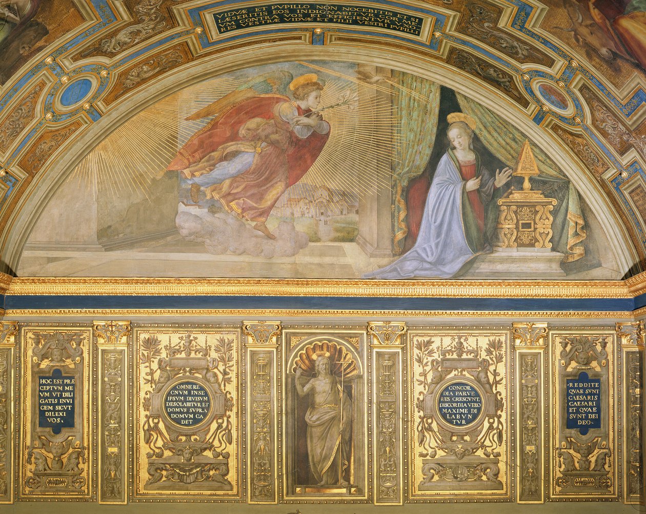 Kunngjøringen av Domenico Ghirlandaio
