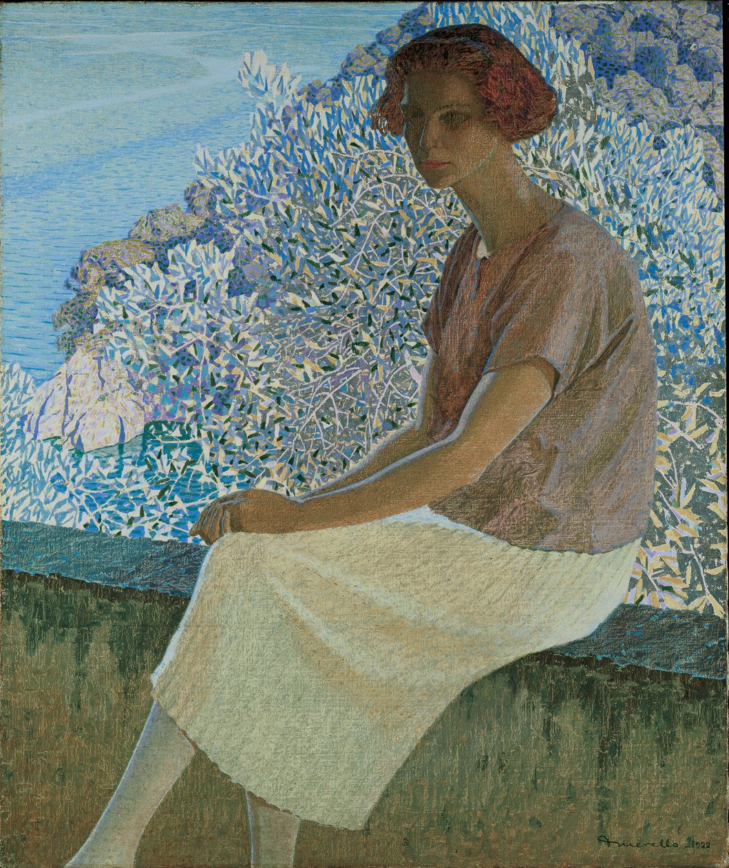 Argent rolig. Portrett av Alma Fidora, 1922. av Domenico Guerello