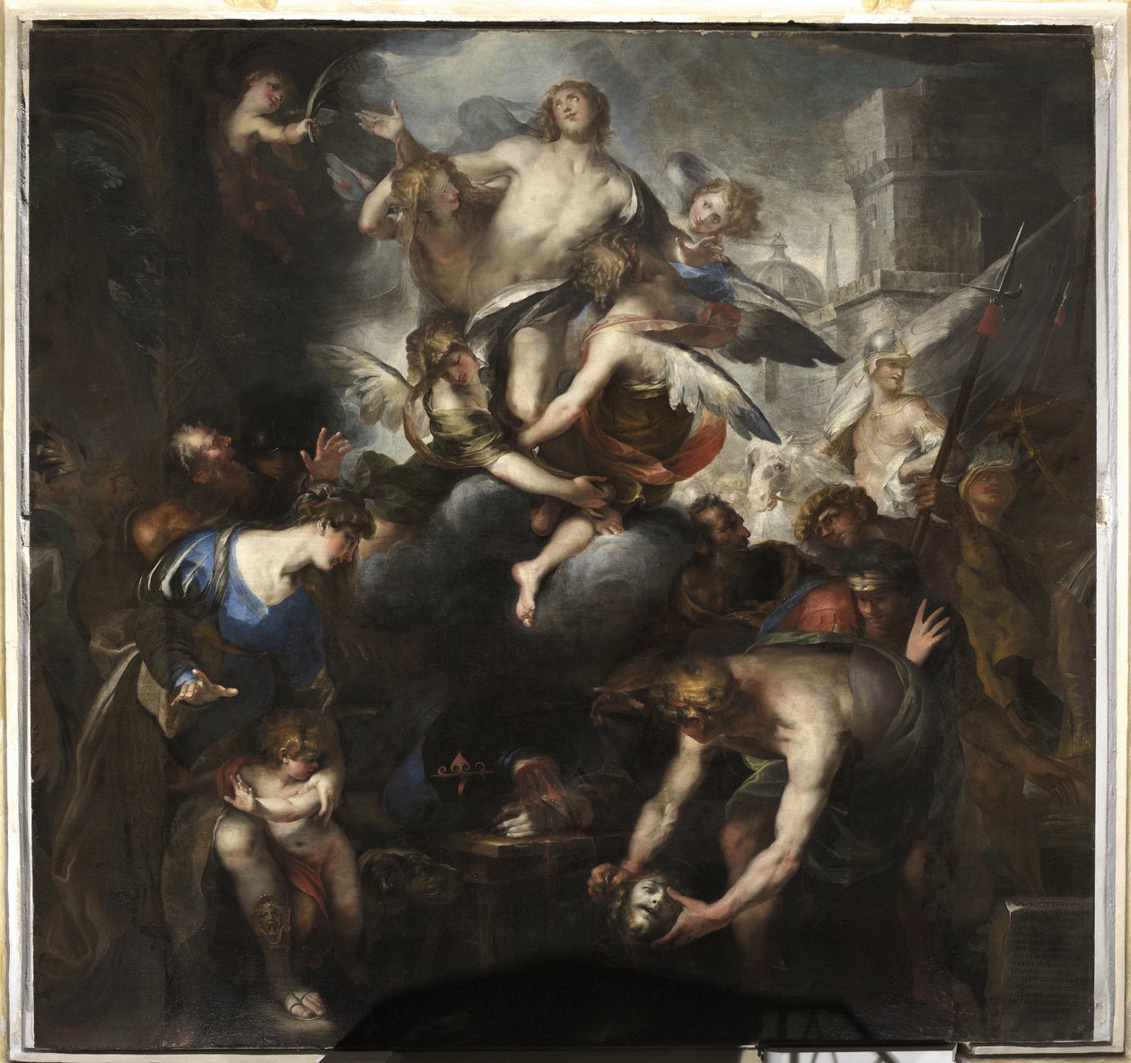 Martyrdom and Glory Of James, sønn av Sebedeus av Domenico I Piola
