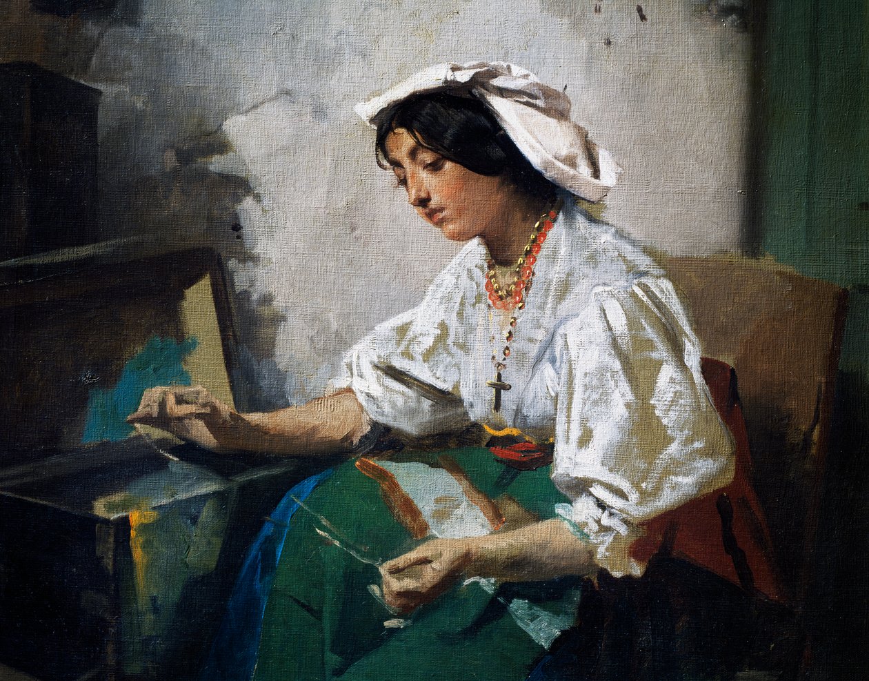 Syjente av Domenico Induno