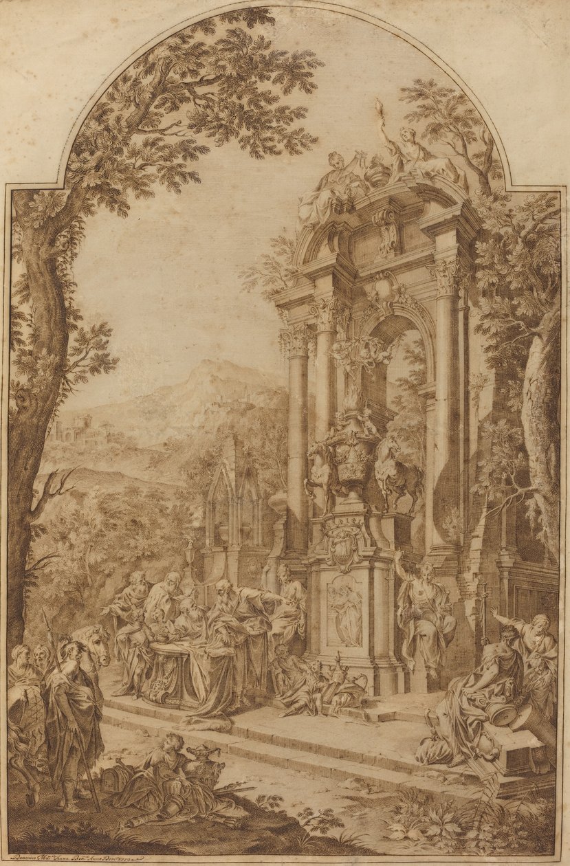 Monument til William Chancellor Cowper av Domenico Maria Fratta