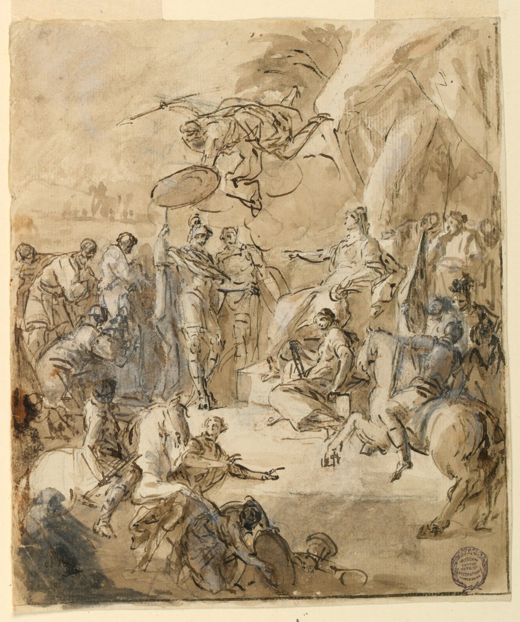 Allegorisk emne av Domenico Mondo