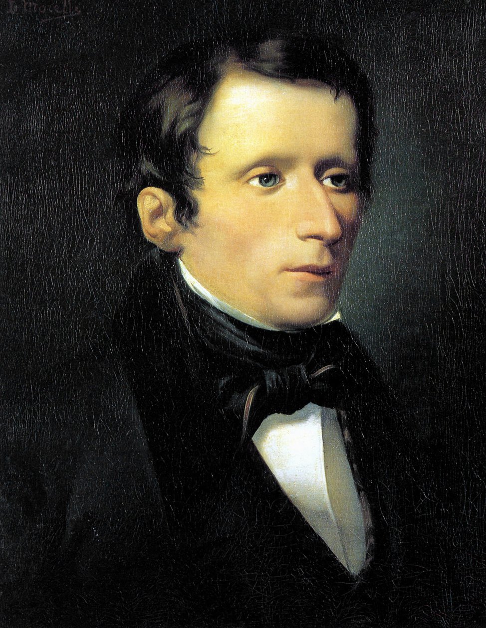 Giacomo Leopardi av Domenico Morelli