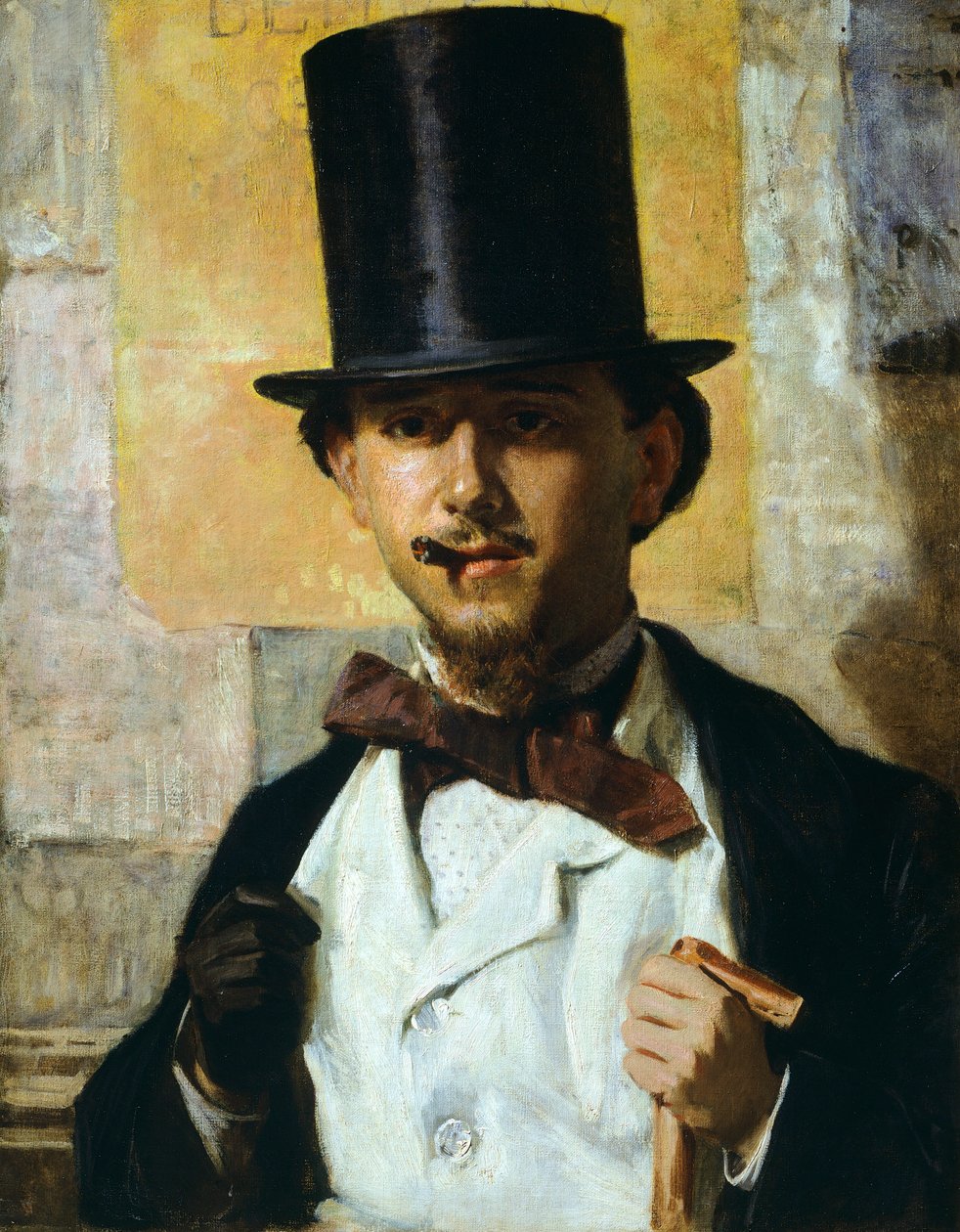 Portrett av Bernardo Celentano av Domenico Morelli
